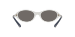 51016G - Shiny White / Grey Mirror Silver