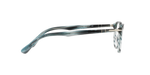 1051 - Striped Grey / Clear