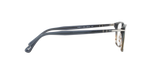 1012 - Grey Striped Green Gradient / Clear