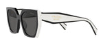 Prada PR 15WS 09Q5S0 Geometric Sunglasses