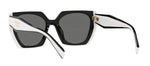 Prada PR 15WS 09Q5S0 Geometric Sunglasses
