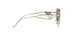ZVN3D0 - Pale Gold / Light Brown Gradient Light Grey
