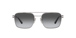 1BC5W1 - Silver / Polarized Grey Gradient