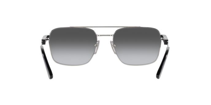 1BC5W1 - Silver / Polarized Grey Gradient