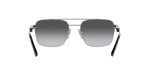 1BC5W1 - Silver / Polarized Grey Gradient