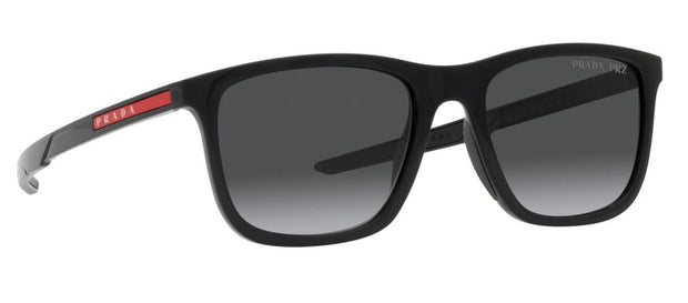 Prada Linea Rossa PS 10WS 1AB06G Square Polarized Sunglasses