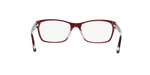 1081 - Shiny Transparent Red On Crystal / Demo Lens