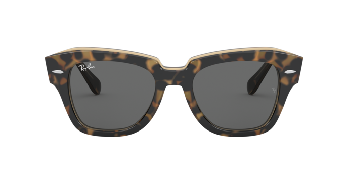 1292B1 - Havana On Transparent Brown / Dark Grey