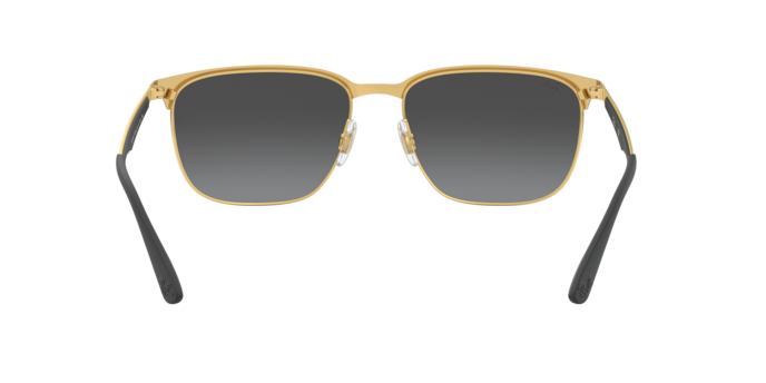 187/88 - Black On Gold / Grey Gradient Mirror