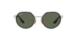 F00771 - Silver / Dark Green