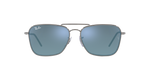 004/GA - Gunmetal / Light Blue