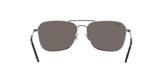 004/GA - Gunmetal / Light Blue