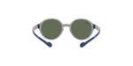 709671 - Blue On Grey / Dark Green