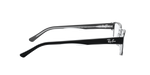 2034 - Black On Transparent / Clear