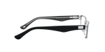 2034 - Black On Transparent / Clear
