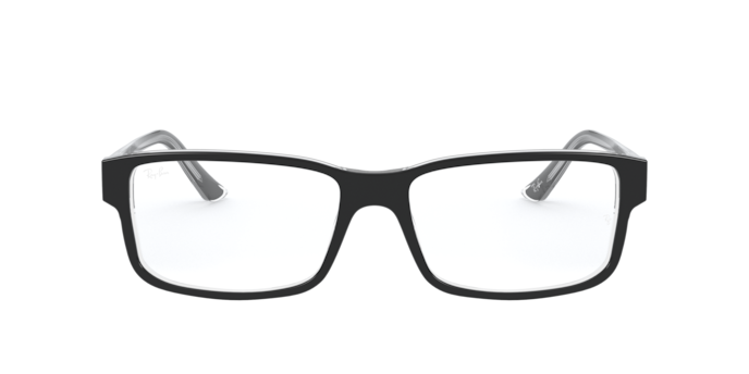 2034 - Black On Transparent / Clear