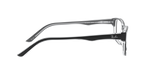 2034 - Black On Transparent / Clear