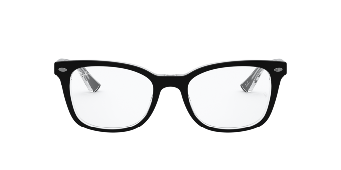 2034 - Black On Transparent / Clear