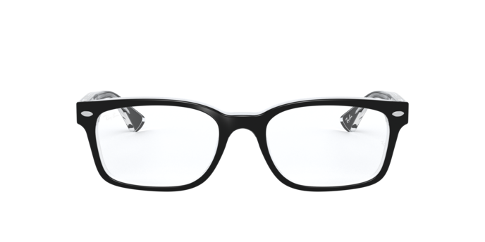 2034 - Black On Transparent / Clear