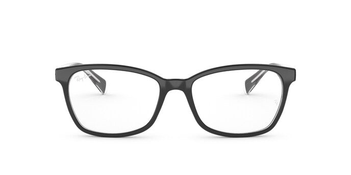 2034 - Black On Transparent / Clear