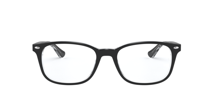 2034 - Black On Transparent / Clear
