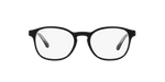2034 - Black On Transparent / Clear