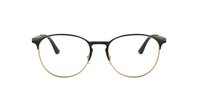 2890 - Black On Gold / Clear