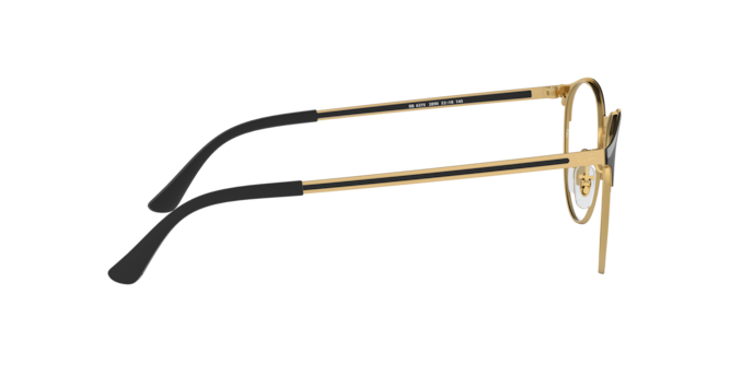2890 - Black On Gold / Clear