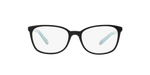 8193 - Black On Tiffany Blue Striped / Demo Lens