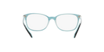 8193 - Black On Tiffany Blue Striped / Demo Lens