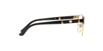 1366 - Black/Pale Gold / Demo Lens