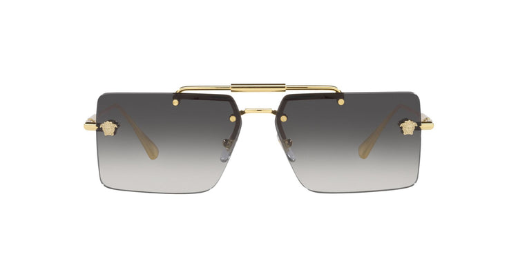 Versace VE 2245 100280 RECTANGLE Sunglasses