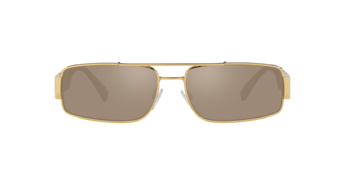 10025A - Gold / Light Brown Mirror Dark Gold