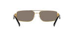 10025A - Gold / Light Brown Mirror Dark Gold