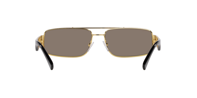 10025A - Gold / Light Brown Mirror Dark Gold