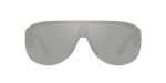 311/6G - Transparent Grey / Light Grey Mirror Silver