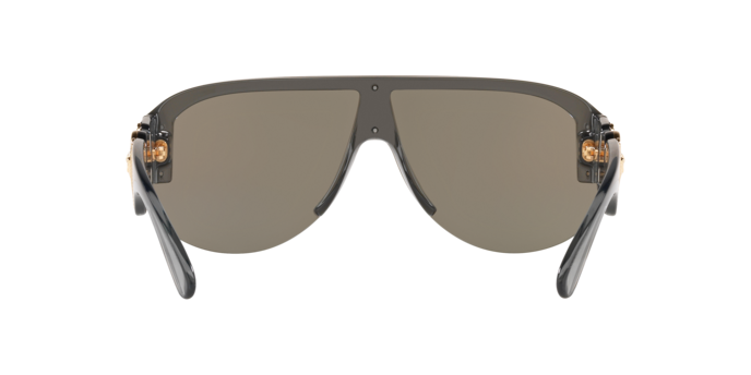 311/6G - Transparent Grey / Light Grey Mirror Silver