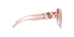 5394V0 - Opal Pink / Clear Gradient Red