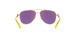 10023R - Gold / Light Green Mirror Green