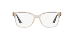 2884 - Transparent Light Brown / Demo Lens