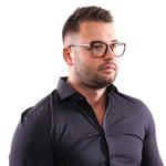 Brown/Demo glasses