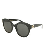 Gucci GG0028SW 001 Cat Eye Sunglasses