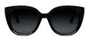 Dior Midnight R1I 10A1 CD40137I 01B Cat Eye Sunglasses