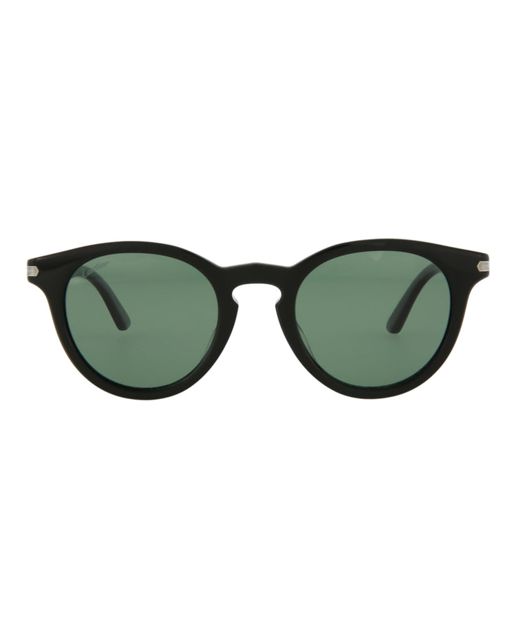 Cartier CT0010S 001 Round/Oval Sunglasses