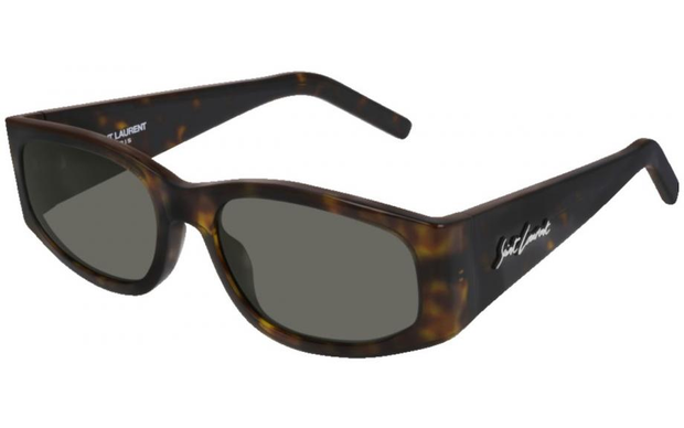 Saint Laurent SL329 002 Oval Sunglasses
