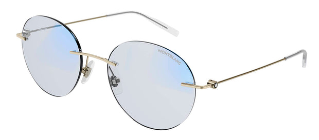 Montblanc MB0073S 005 Oval Sunglasses
