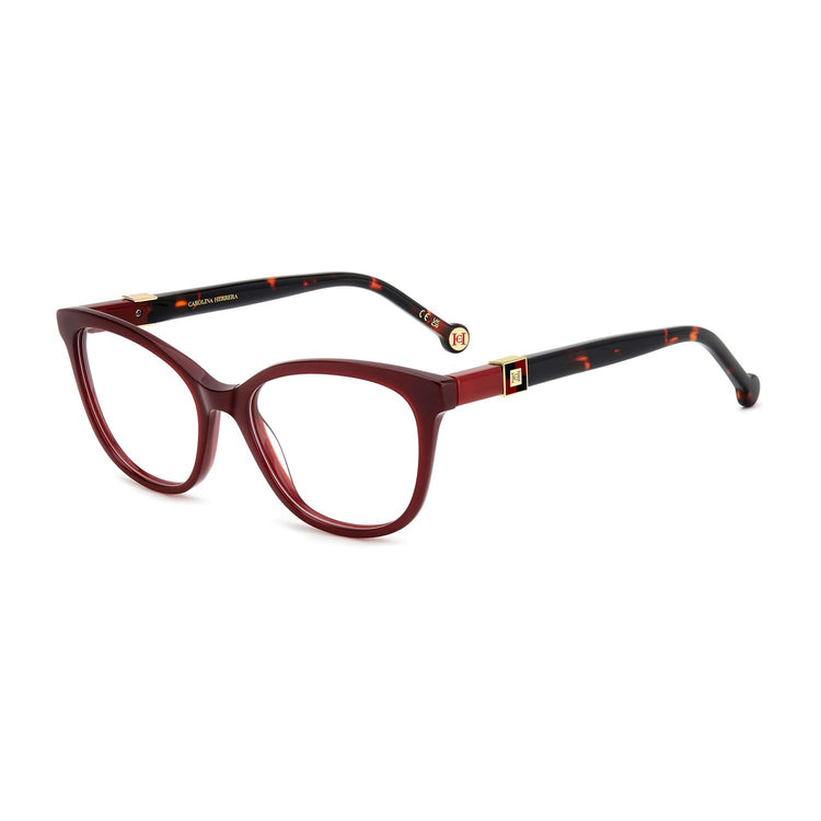 Burgundy/Demo glasses