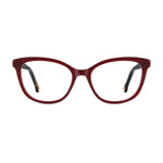 Burgundy/Demo glasses