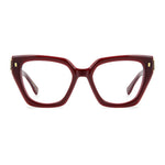 Burgundy/Transparent