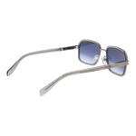 Silver/Blue